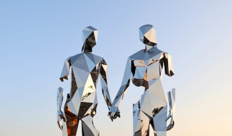 Burning Man art in Reno, Nevada
