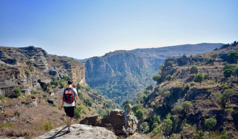 Noamdic Matt hiking in Madagascar